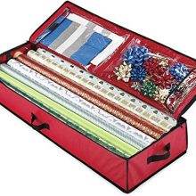 Keep Your Holiday Wrapping Paper Neat – Spacious Christmas Storage Organizer