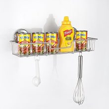 SANNO Bathroom Shower Caddy Bath Shelf Storage Combo Organizer