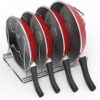 Pan and Pot Lid Organizer Rack Holder