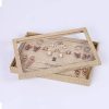 Sackcloth Stackable Jewelry Trays Organizer Set