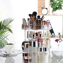 360-Degree Rotating Adjustable Makeup Organizer