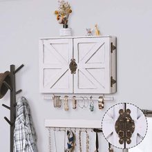 Rustic Wall Mounted Jewelry Organizer Jewelry Holder