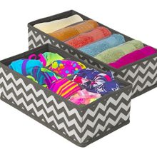 Sorbus Set of 4 Foldable Drawer Dividers, Storage Boxes