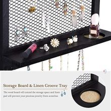 Love-KANKEI Jewelry Organizer Wall Mounted Rustic