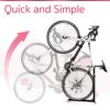 Bike Nook Bicycle Stand, Portable and Stationary Space-Saving Rack