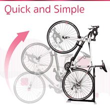 Bike Nook Bicycle Stand, Portable and Stationary Space-Saving Rack