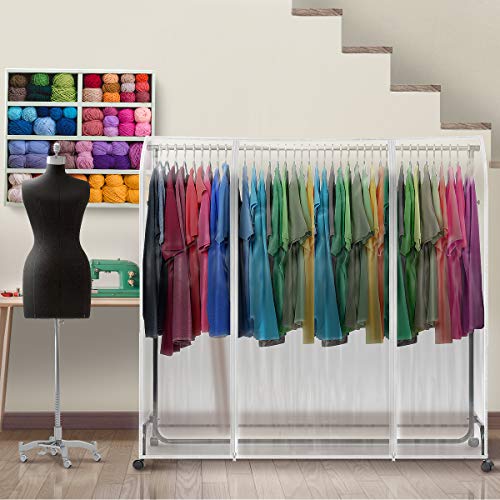 Sorbus Garment Rack Cover for Dresses, Suits, Coats, and More