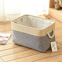 Fabric Storage Bin Organizer Basket with Handles