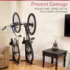 Bike Nook Bicycle Stand, Portable and Stationary Space-Saving Rack