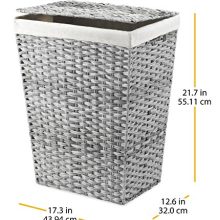 Liner and Lid Laundry Hamper