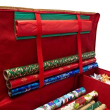 Holds Large & Small Wrapping Rolls