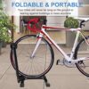 Foldable Bicycle Storage Stand, Bike Floor Parking Rack