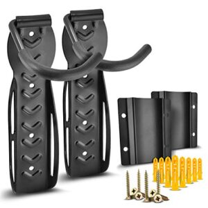 2 Sets of Compact Bike Wall Mount with Protector