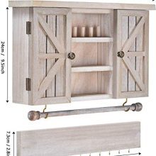 X-cosrack Rustic Hanging Jewelry Organizer