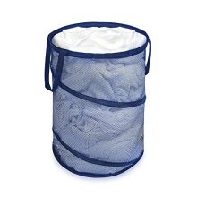 Laundry Hamper Bag Mesh Pop-Up Spiral