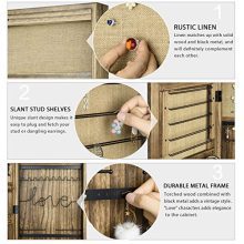 SRIWATANA Jewelry Armoire Cabinet, Solid Wood Jewelry