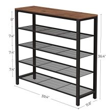 VASAGLE Shoe Rack, Shoe Storage Organizer