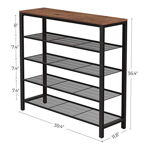 VASAGLE Shoe Rack, Shoe Storage Organizer