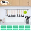 30-Piece Silicone Kitchen Utensil Set with Wooden Handles – Nonstick & BPA-Free, Complete Cooking Tools