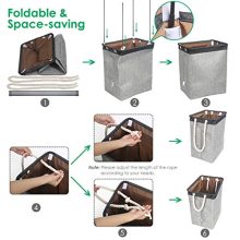 Foldable Clothes Baskets Portable Clothes Hampe