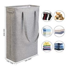 DYD Slim Laundry Basket with Handles Collapsible