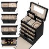 Homde Jewelry Box Girls Fully Locking Organizer