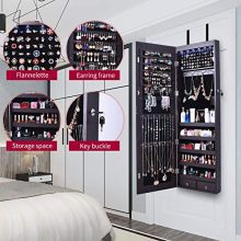 Armoire Organizer Mirror Jewelry Cabinet Full Screen