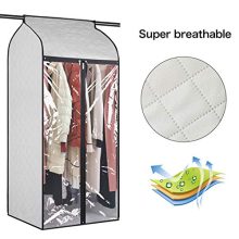 Univivi Hanging Garment Bags 54 inch Organizer Storage