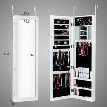Door or Wall Mounted Jewelry Box to Store Jewelry