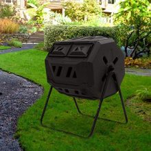 Heat Preservation and Water-Proof Cover 360 Degree Rotating Composter