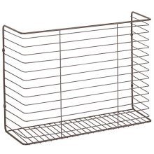 Rust-Resistant Wall-Mounted Magazine Rack – Farmhouse Wire Organizer for Mail, Books & More