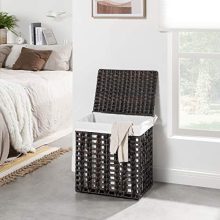 SONGMICS Handwoven Laundry Hamper
