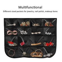Hanging Magic Tape Hook Jewelry Organizer