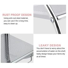 Safeplus Wall Mounted Bathroom Shelf with Towel Bars