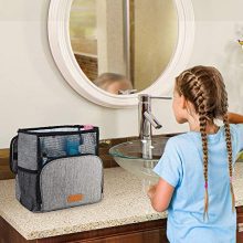 Hiverst Hanging Toiletry Bag, Shower Caddy Tote Bag
