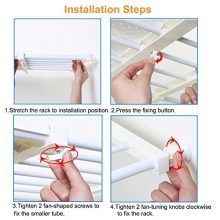 APSOONSELL Adjustable Shelf Closet Storage Rack Organizer