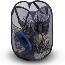Laundry Basket Foldable and Portable Mesh Pop-Up