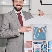 Double Sided Hanging Gift Wrapping Organizer Storage Bag
