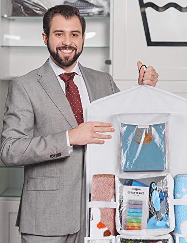 Double Sided Hanging Gift Wrapping Organizer Storage Bag