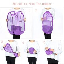 Qtopun Mesh Popup Laundry Hamper