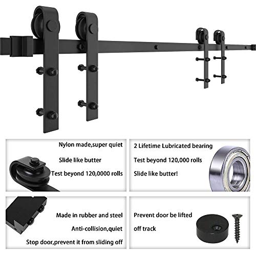 WINSOON Sliding Barn Wood Door Hardware Cabinet