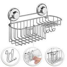 Combo Organizer Basket with Soap Holder and Hooks