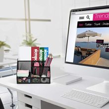 Mesh Desk Organizer Multifunctional Desktop Organizer Office