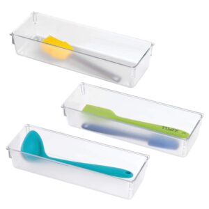 Plastic Kitchen Cabinet Drawer Organizer Tray