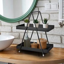 Bathroom Countertop Organizer Vanity Tray Cosmetic