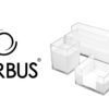 Sorbus Acrylic Desk Organizers Set – 3-Piece