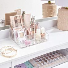 STORi Clear Plastic Vanity Makeup Organizer