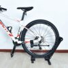 Bike Folding Stand Floor Parking Rack Alloy Bicycle Holder