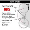 Walmann Bike Hooks Storage System Heavy-duty