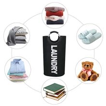 82L Large Laundry Basket - Collapsible and Waterproof Fabric Hamper for Easy Laundry Storage on the Go!
